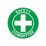 Safety Committee Hard Hat Decal